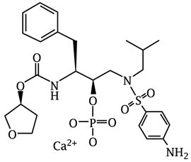 Pill image for these highlights do not include all the information needed to use fosamprenavir calcium tablets safely and effectively. see full prescribing information for fosamprenavir calcium tablets.