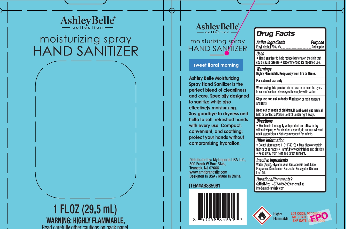 Pill image for Ashleybelle Moisturizing Spray Hand Sanitizer Sweet Floral Morning
