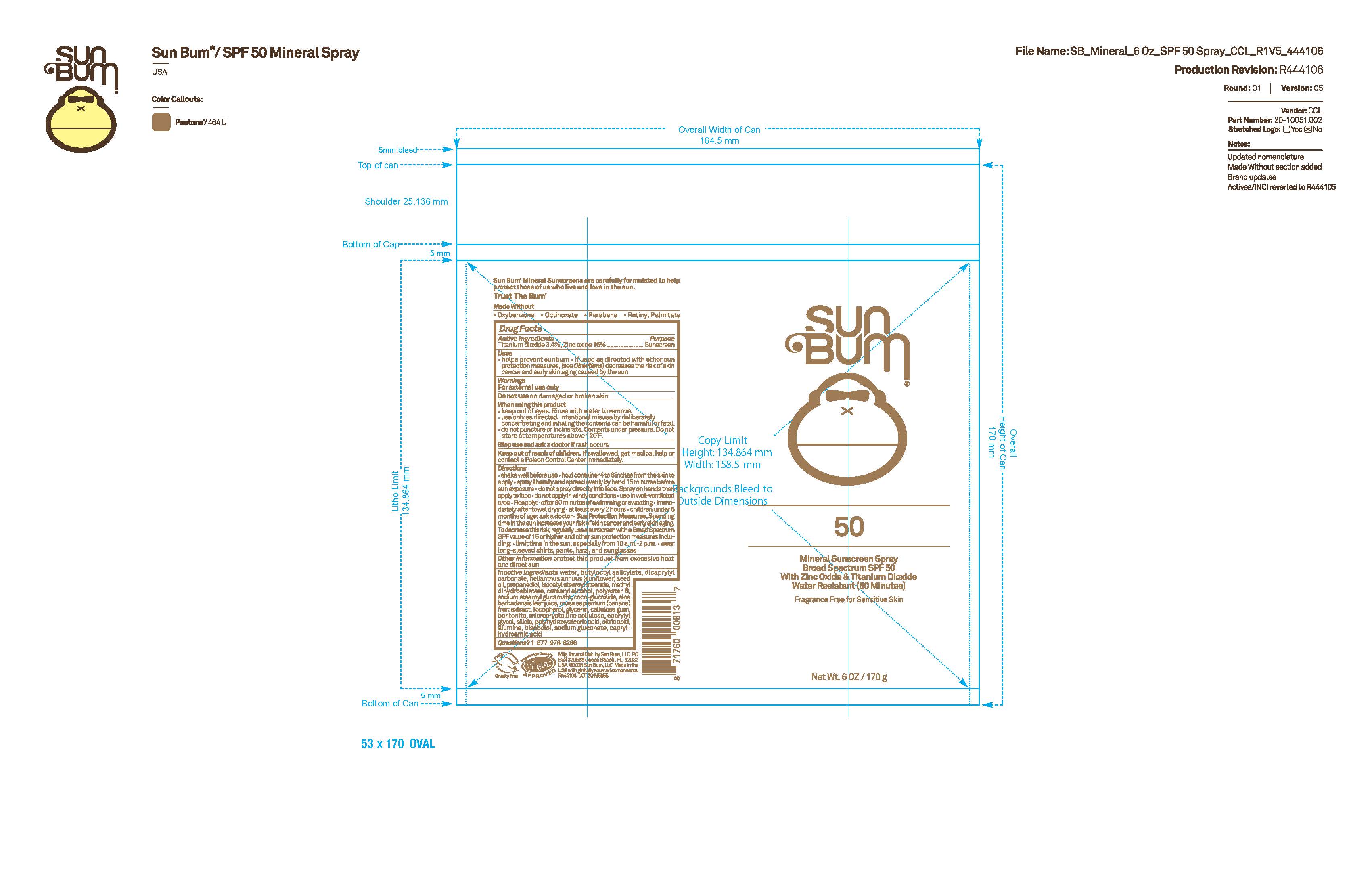 Pill image for Sun Bum 50 Mineral Sunscreen