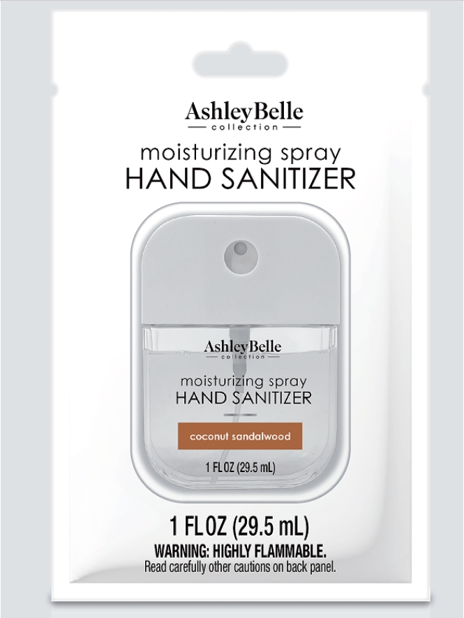 Pill image for Ashleybelle Moisturizing Spray Hand Sanitizer Coconut Sandalwood