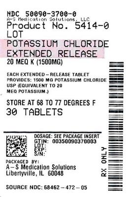Pill image for Potassium Chloride Extended-release Tablets, Usp