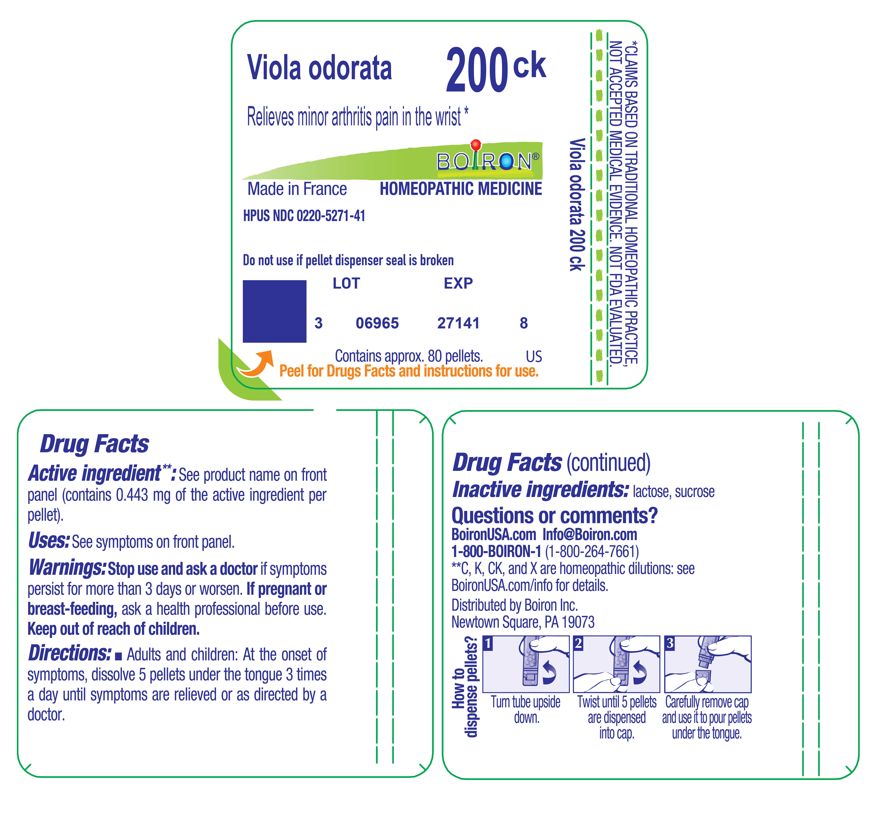Pill image for viola odorata 200ck