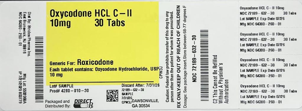 Pill image for Oxycodone Hcl
