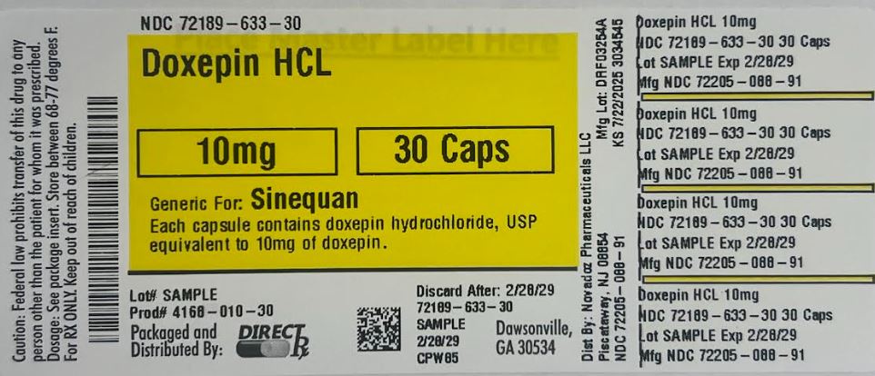 Pill image for Doxepin Hcl