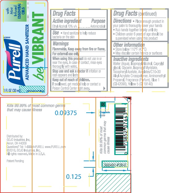 Pill image for Purell Advanced Hand Sanitizer Be Vibrant