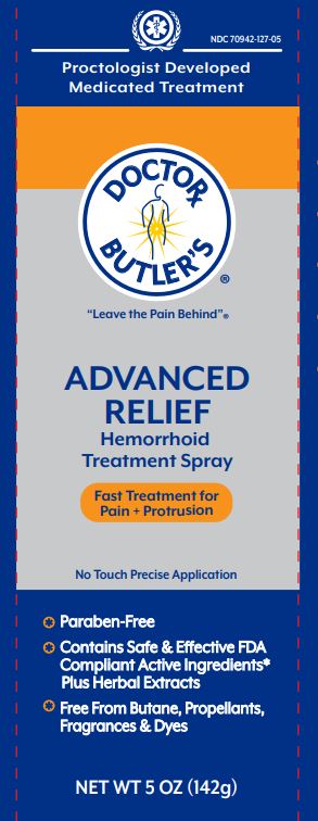 Pill image for Doctor Butler's Advanced Hemorrhoid Relief Spray