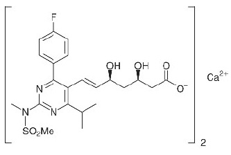 Pill image for These Highlights Do Not Include All The Information Needed To Use Rosuvastatin Tablets Safely And Effectively. See Full Prescribing Information For Rosuvastatin Tablets. 