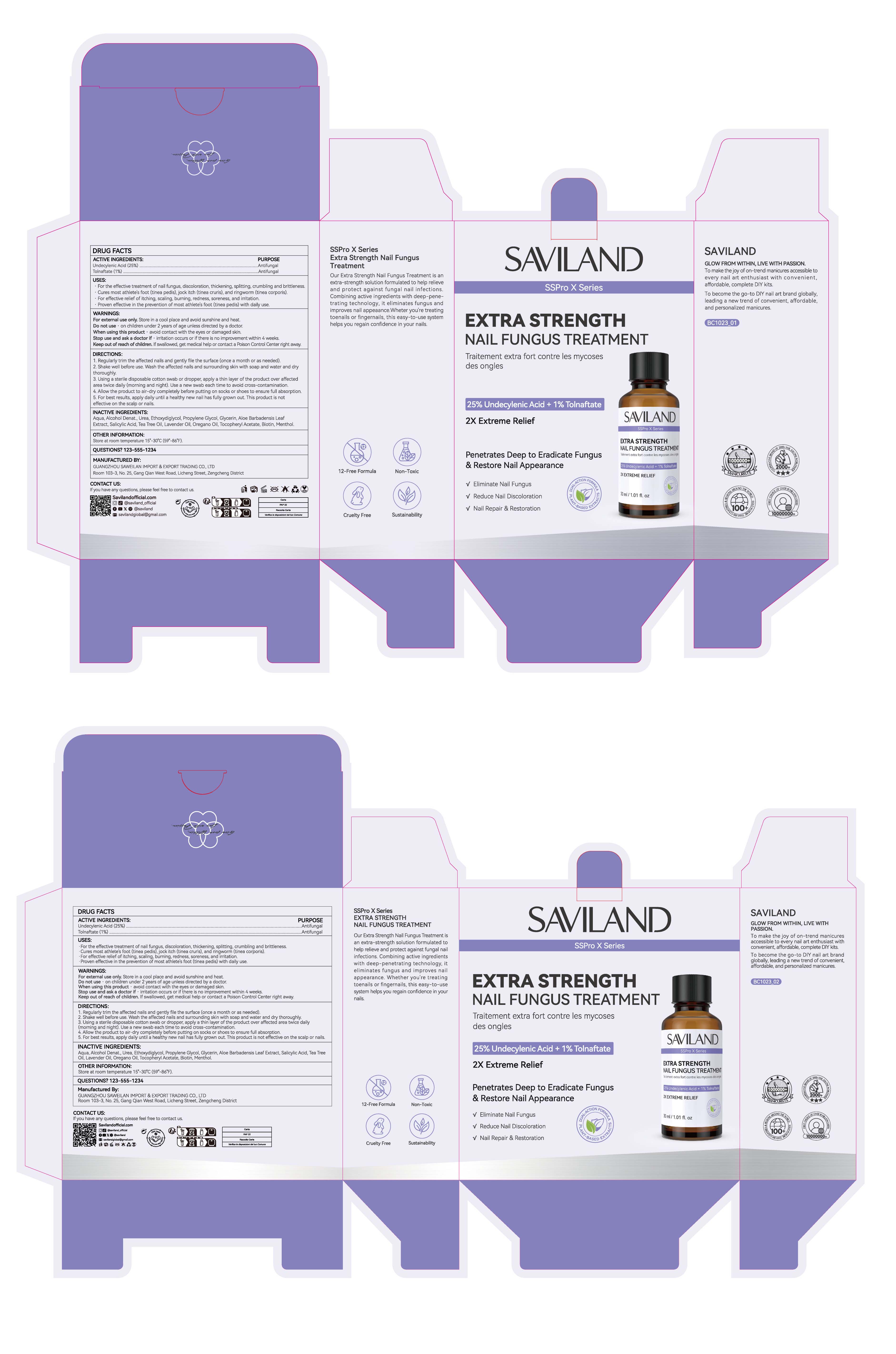 Pill image for 85966-001 Extra Strength Nail Fungus Treatment