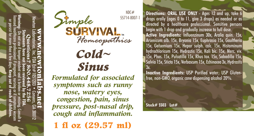 Pill image for Cold - sinus