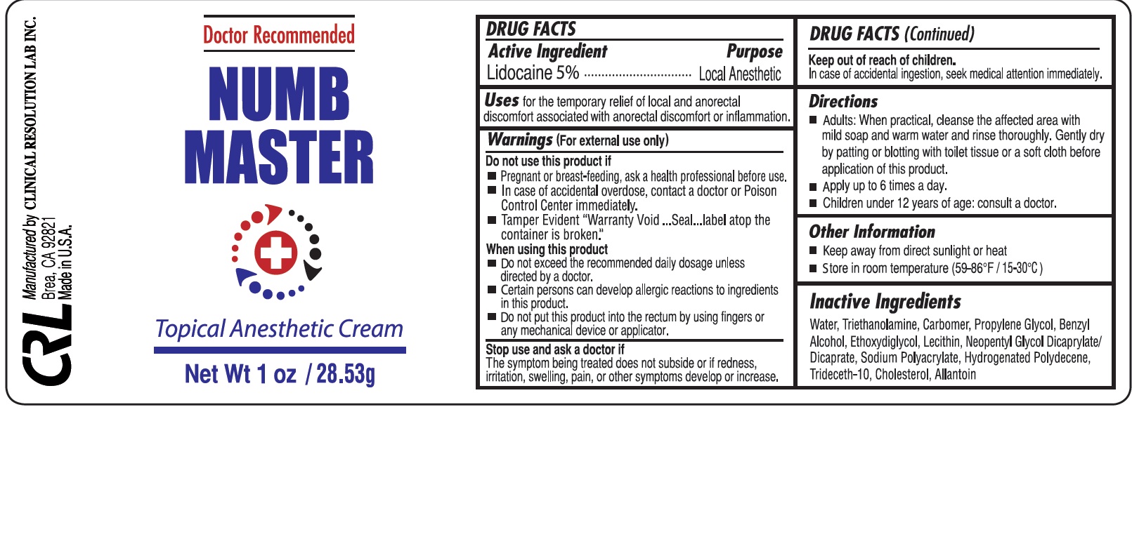 Pill image for Numb Master