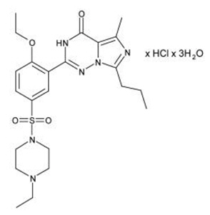 Pill image for vardenafil hydrochloride tablets