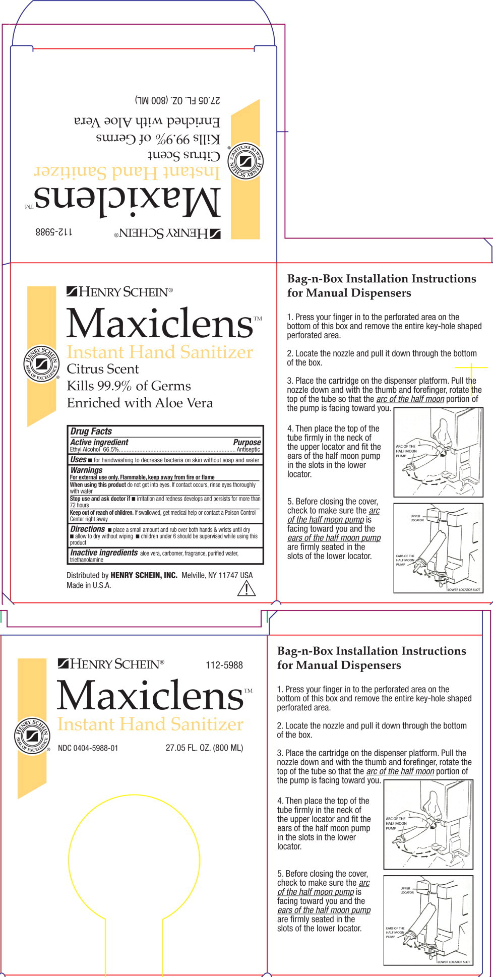 Pill image for 0404-5988 Maixclens Instant Hand Sanitizer