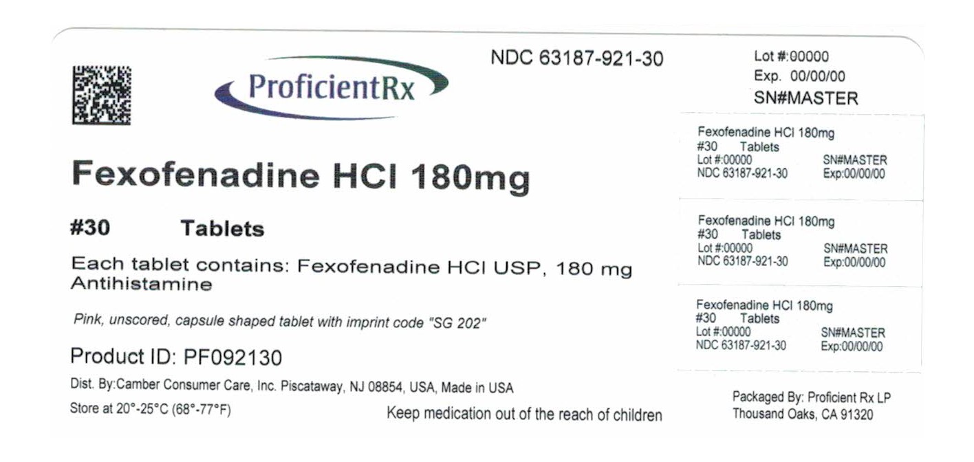 Pill image for Fexofenadine Hydrochloride Tablets Usp, 180 Mg
