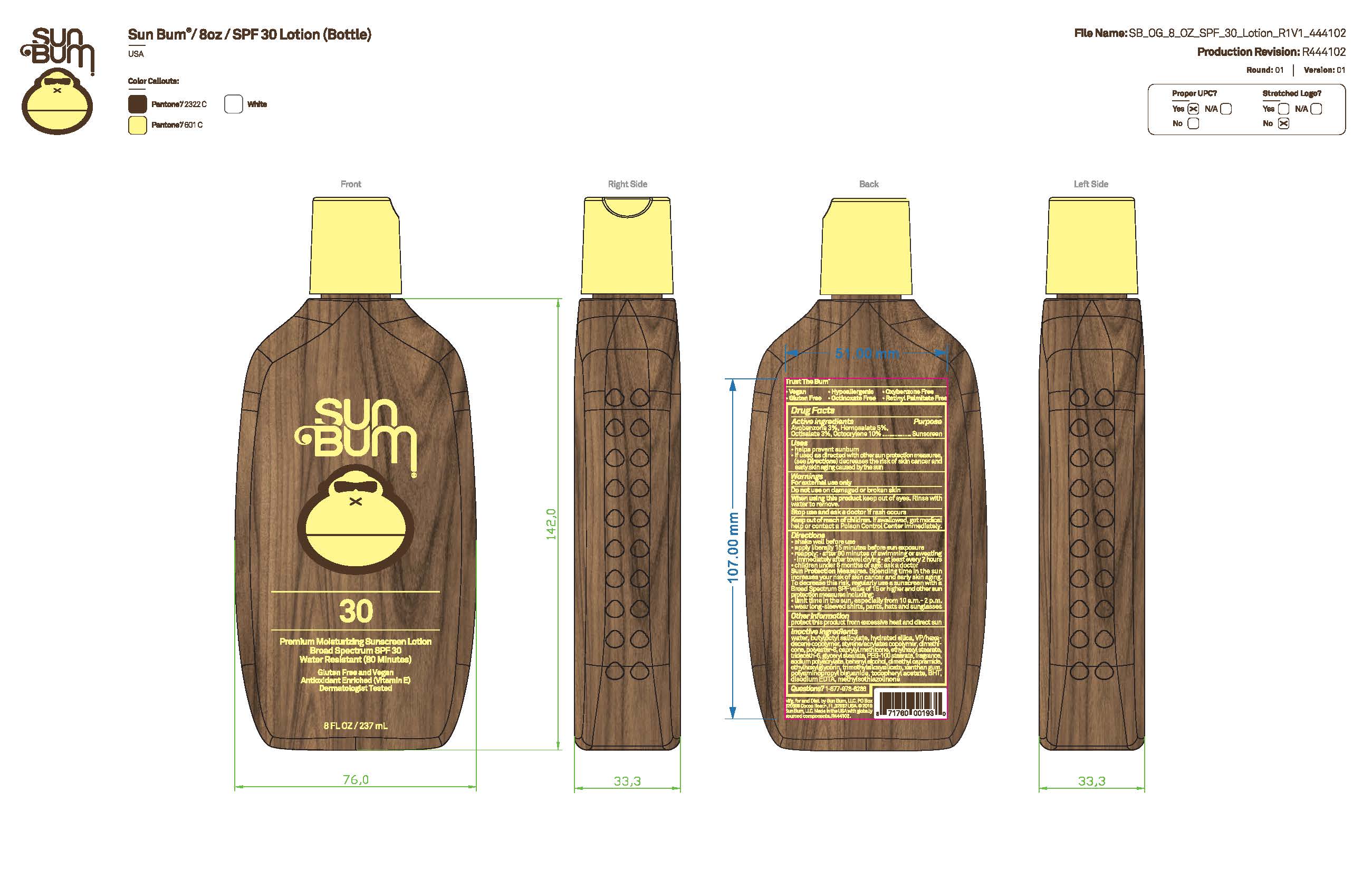 Pill image for Sun Bum 30 Premium Moisturizing Sunscreen 8 Oz