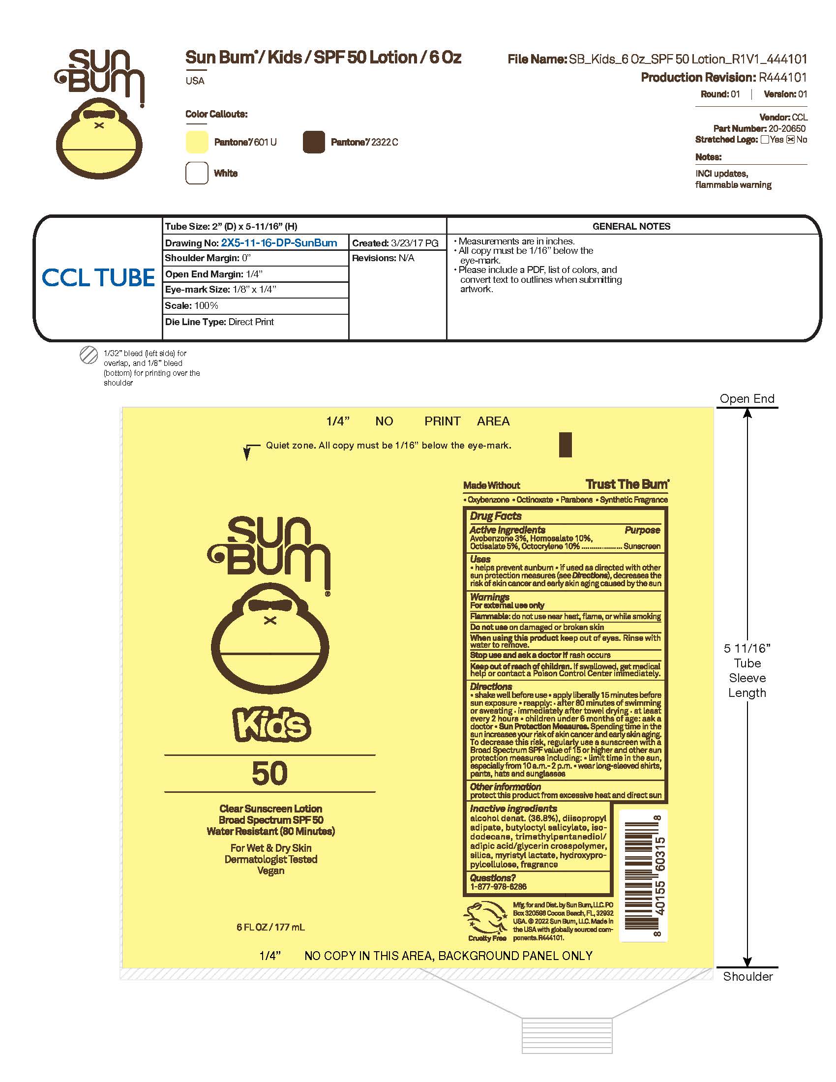 Pill image for Sun Bum Kids 50 Clear Sunscreen 6 Oz