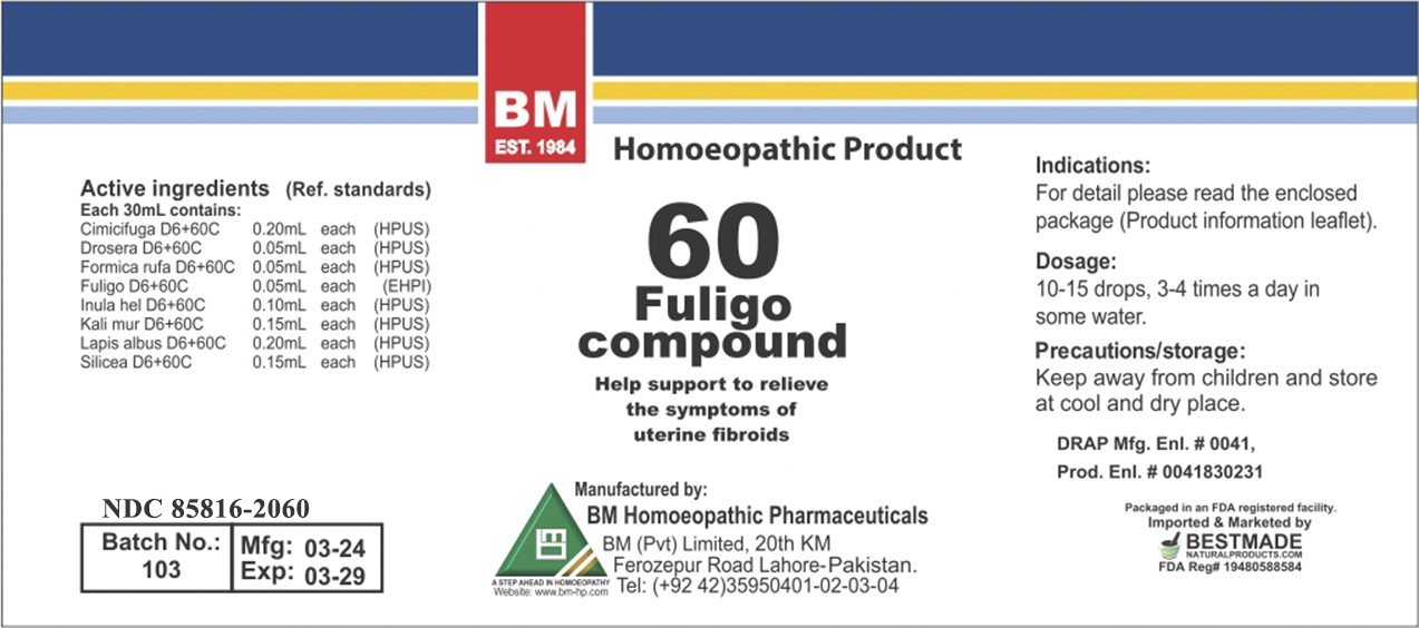 Pill image for Bm Homeopathic Remedy Liquids Fuligo/ Bm60