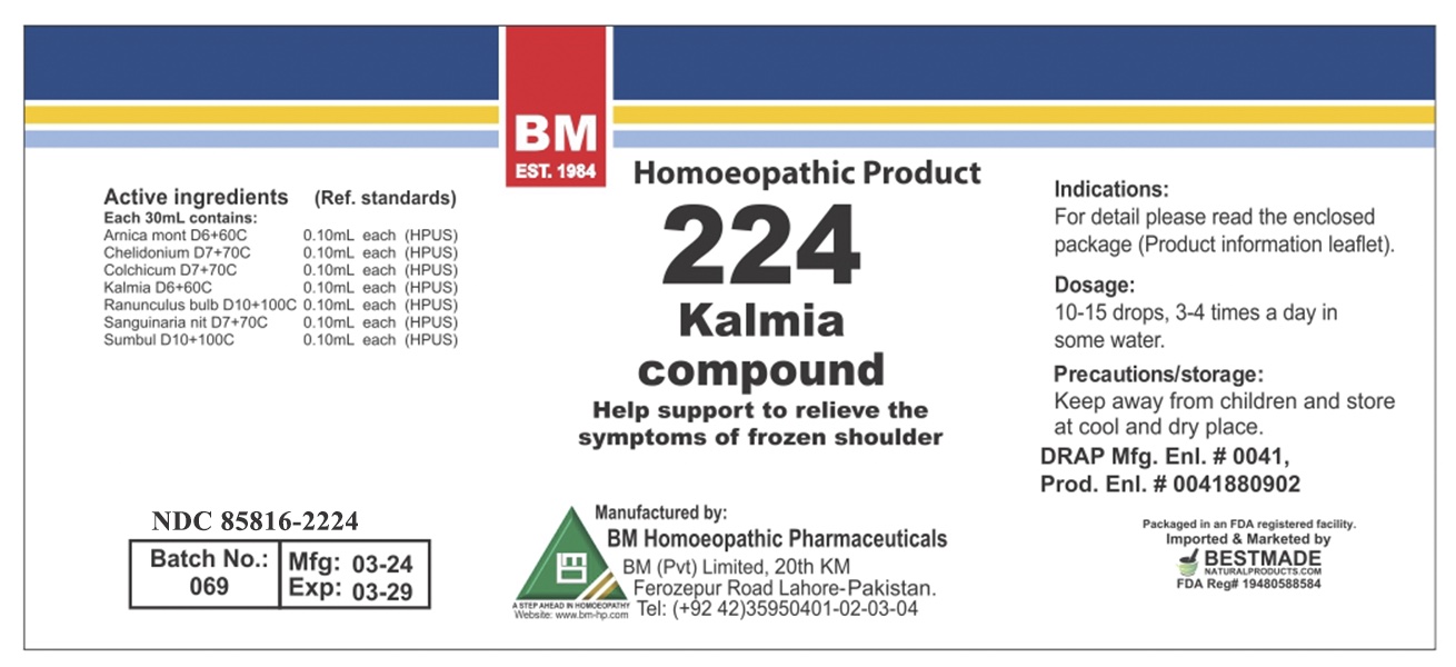 Pill image for Homeopathic Liquid Kalmia/ Bm224