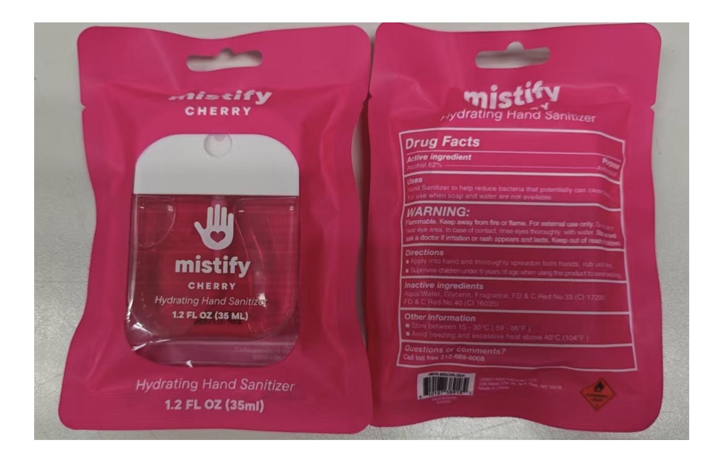 Pill image for Mistify Hand Sanitizer Cherry