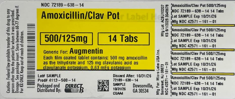 Pill image for Amoxicillin/clav Pot