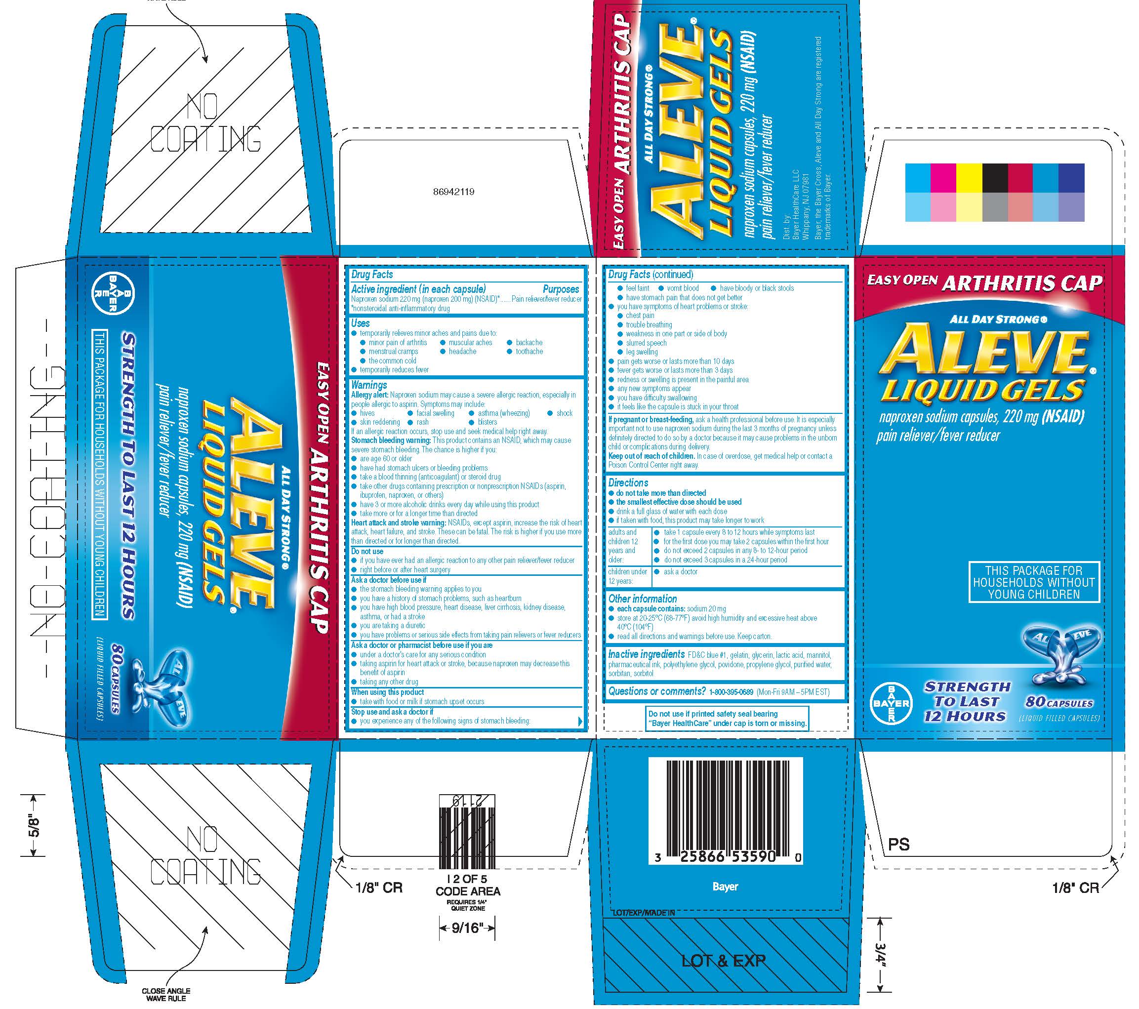 Pill image for Aleve ®