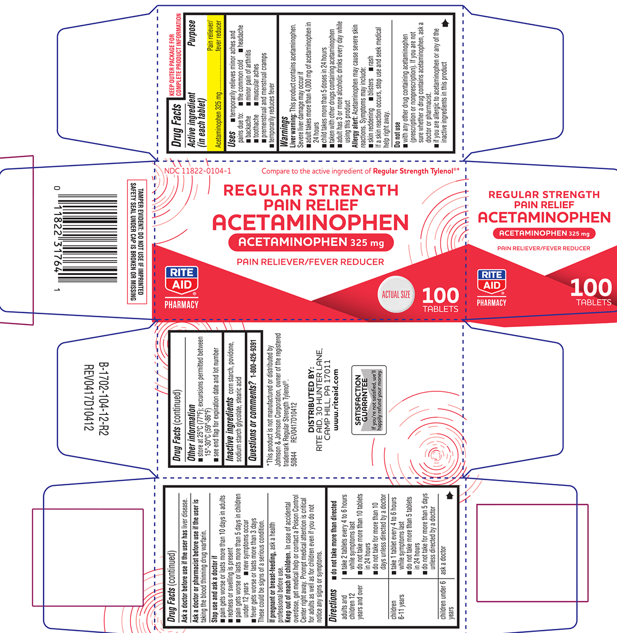 Pill image for Rite Aid 44-104