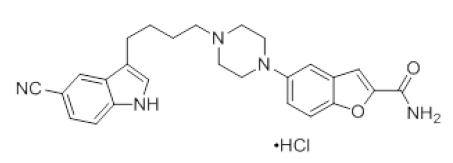 Pill image for Vilazodone Hydrochloride Tablets. These Highlights Do Not Include All The Information Needed To Use Vilazodone Hydrochloride Tablets Safely And Effectively. See Full Prescribing Information For Vilazodone Hydrochloride Tablets.