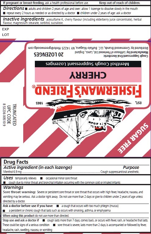 Pill image for Cherry 20 Lozenges