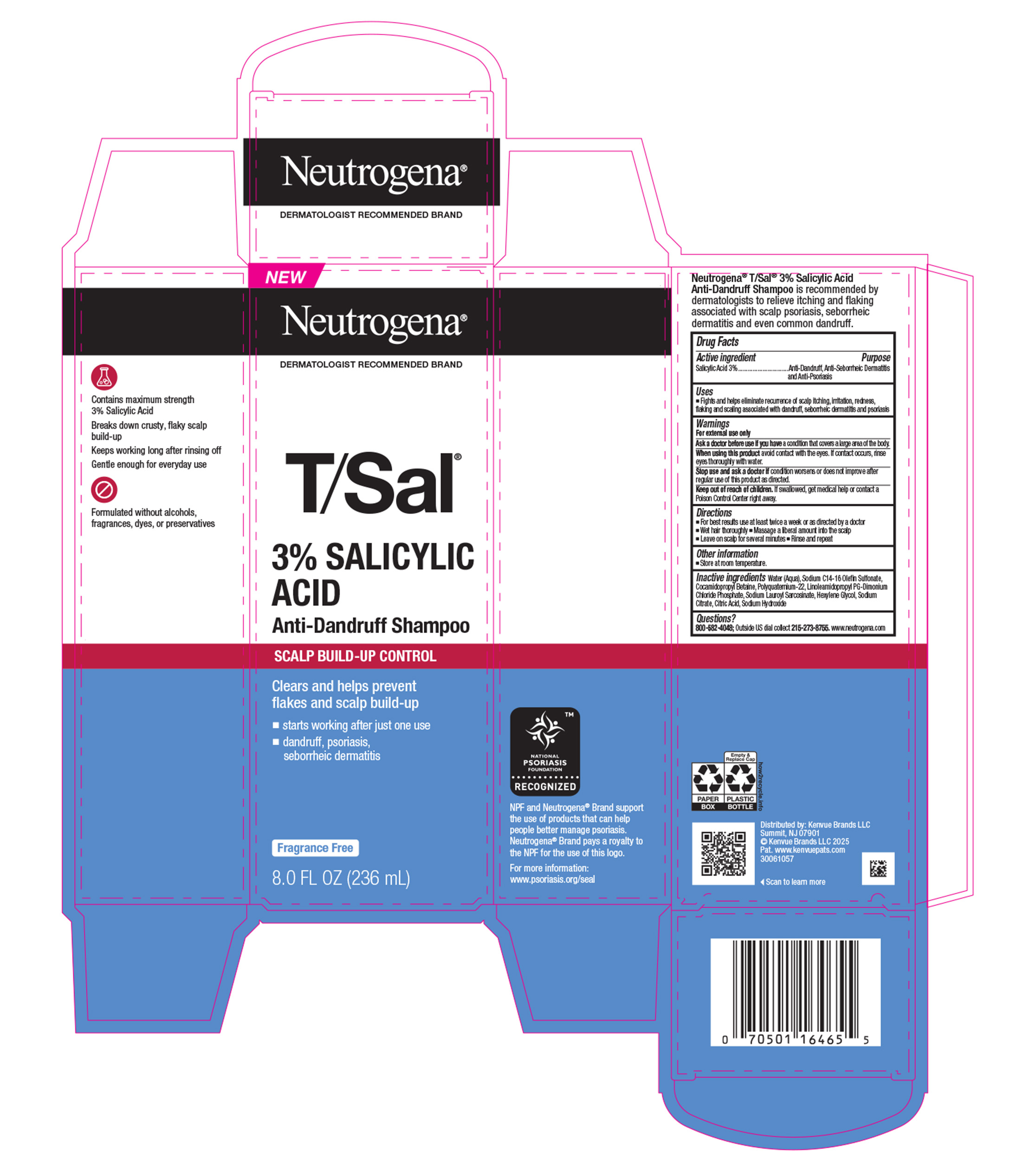 Pill image for ntg t/sal 3% salicylic acid anti-dandruff shampoo for scalp build up control
