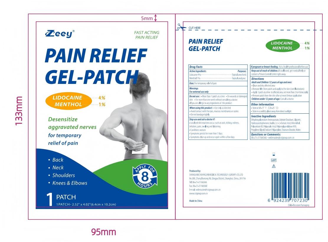 Pill image for Zeey, Lidocaine&menthol Pain Relief Gel-patch, N 5, N 10, N 15