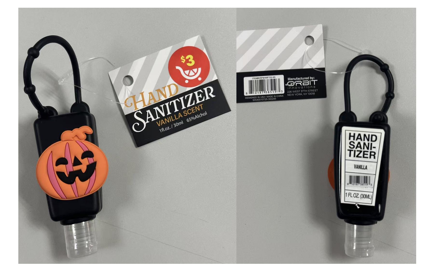 Pill image for Orbit Innovations Hand Sanitizer （vanillia-pumpkin)