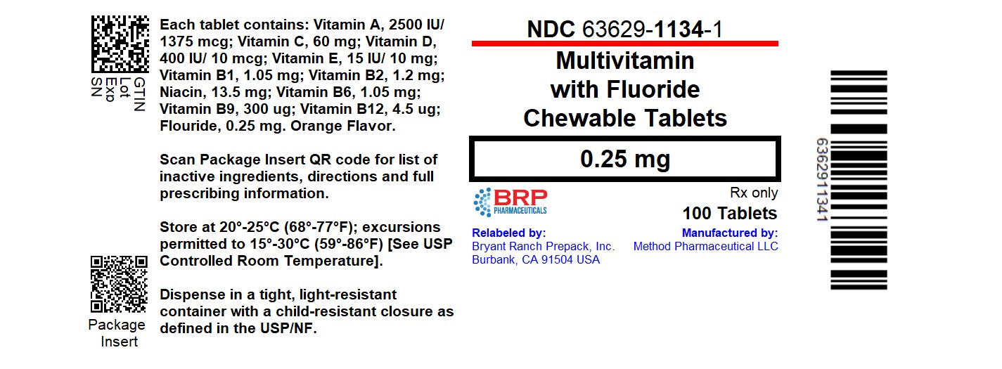 Pill image for Multivitamin With Fluoride 0_25 Mg