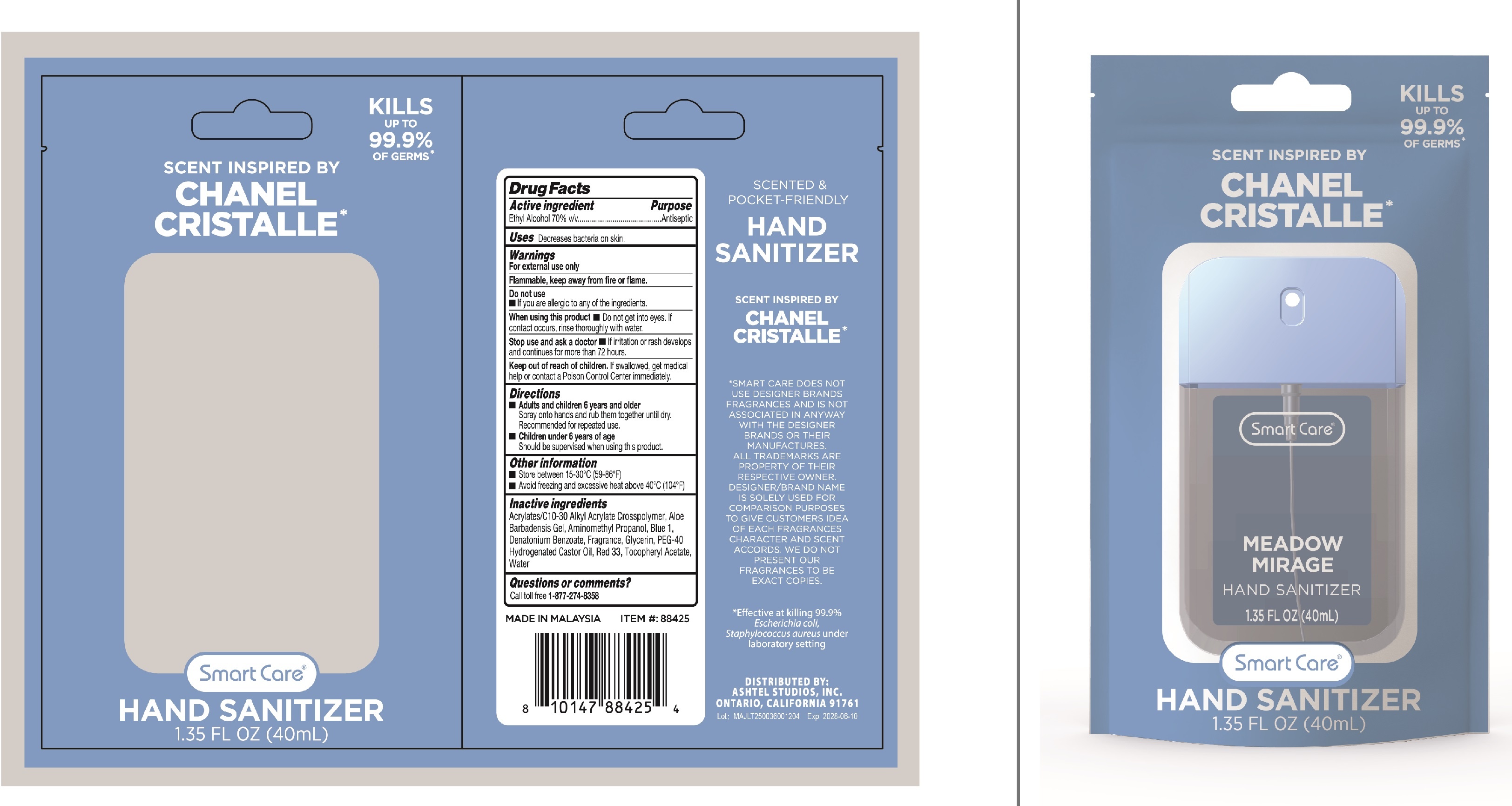 Pill image for smart care luxury hand sanitizer meadow mirage