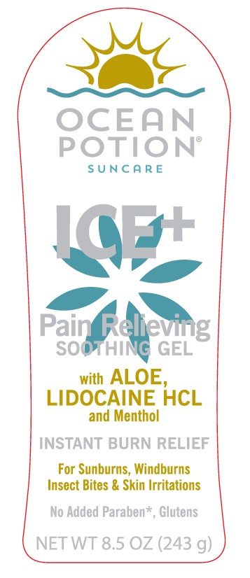 Pill image for Ocean Potion Suncare Ice Plus Pain Relieving Soothing Gel