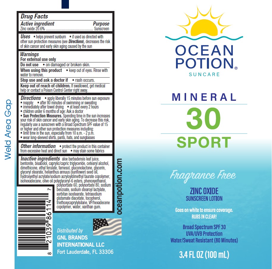 Pill image for Ocean Potion Suncare Mineral 30 Zinc Oxide Sunscreen Lotion