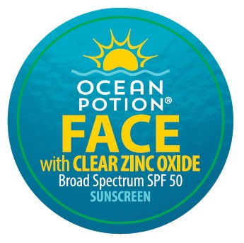 Pill image for Ocean Potion Face With Clear Zinc Oxide Broad Spectrum Spf 50 Sunscreen