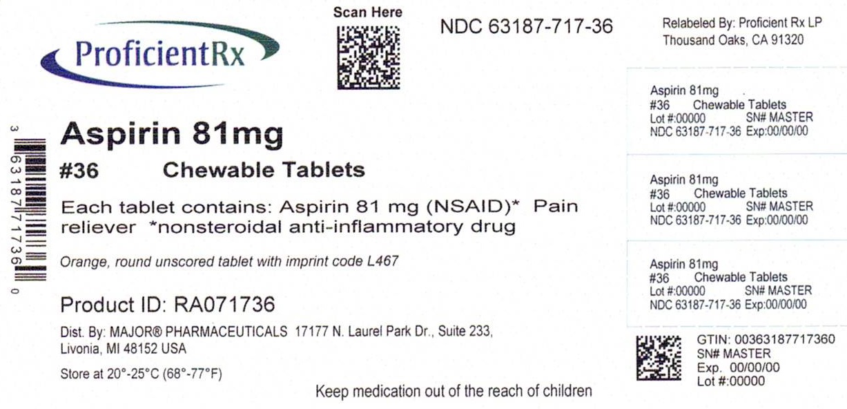 Pill image for Pharmaceuticals Aspirin 81 Mg Drug Facts