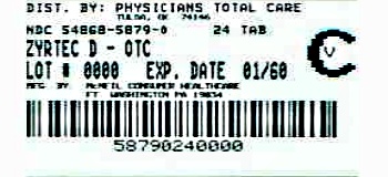 Pill image for Zyrtec-d®