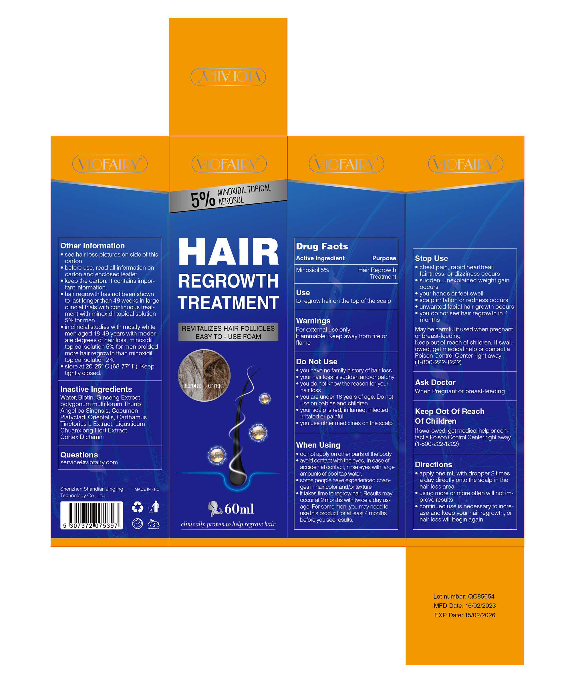 Pill image for 83804-008 Hair Growth Foam
