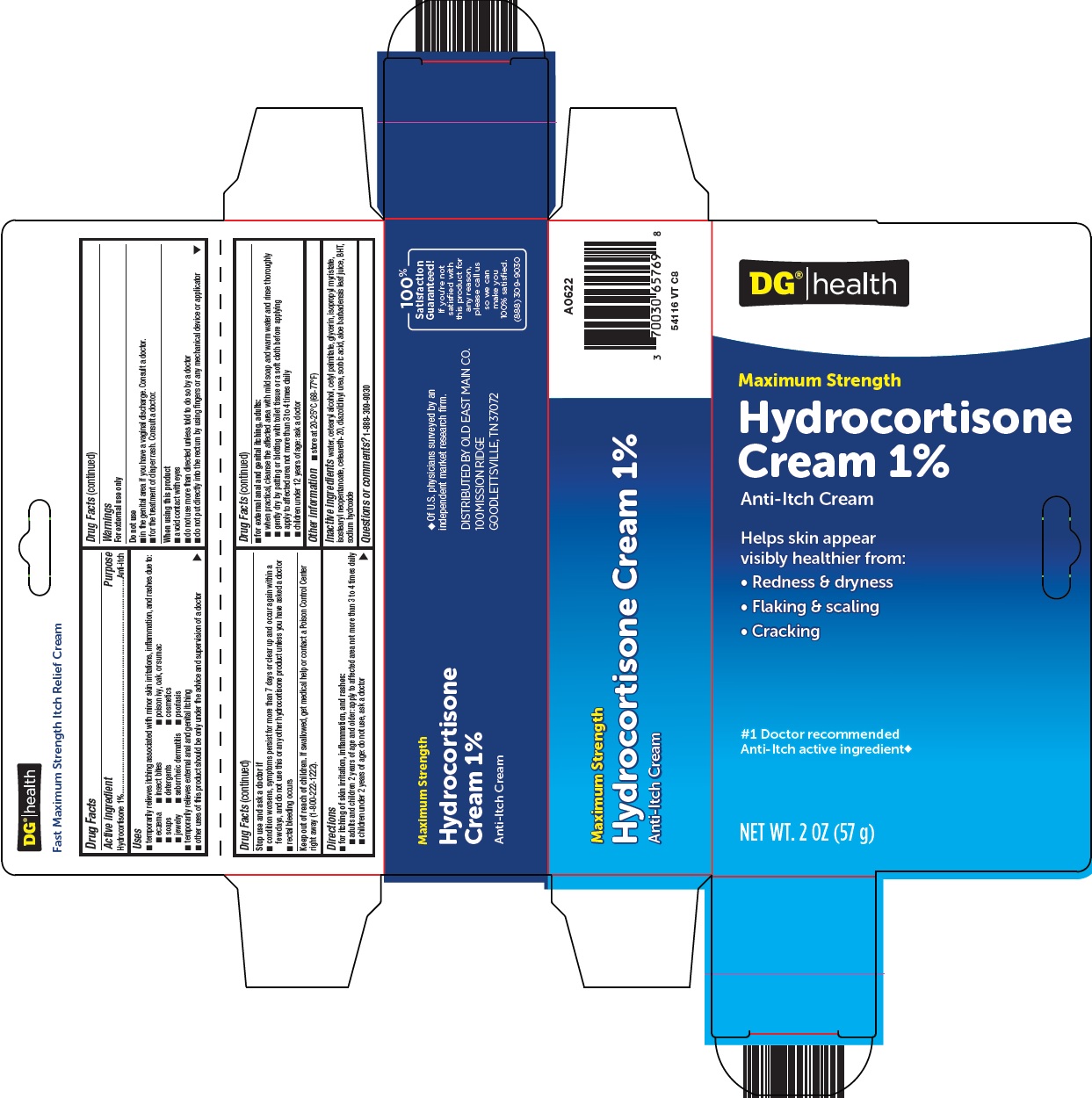 Pill image for Dolgencorp, Llc Hydrocortisone Cream 1% Drug Facts