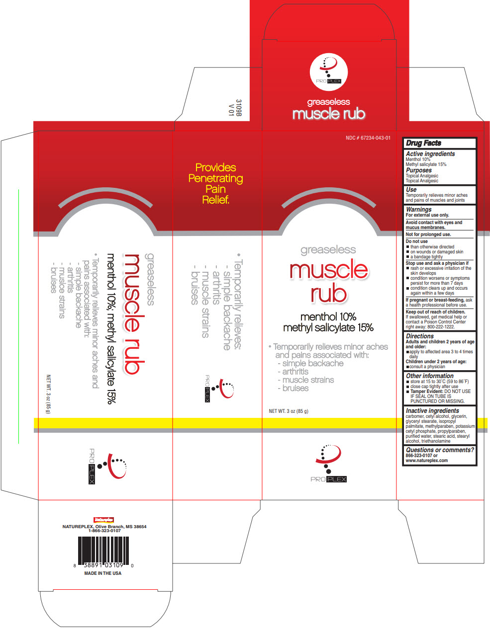 Pill image for Proplex Greaseless Muscle Rub