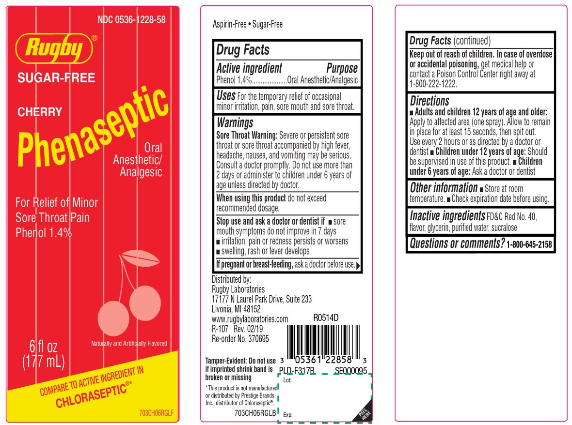 Pill image for Rugby Sugar-free Cherry Phenaseptic