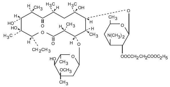Pill image for Erythromycin Ethylsuccinate For Oral Suspension Usp