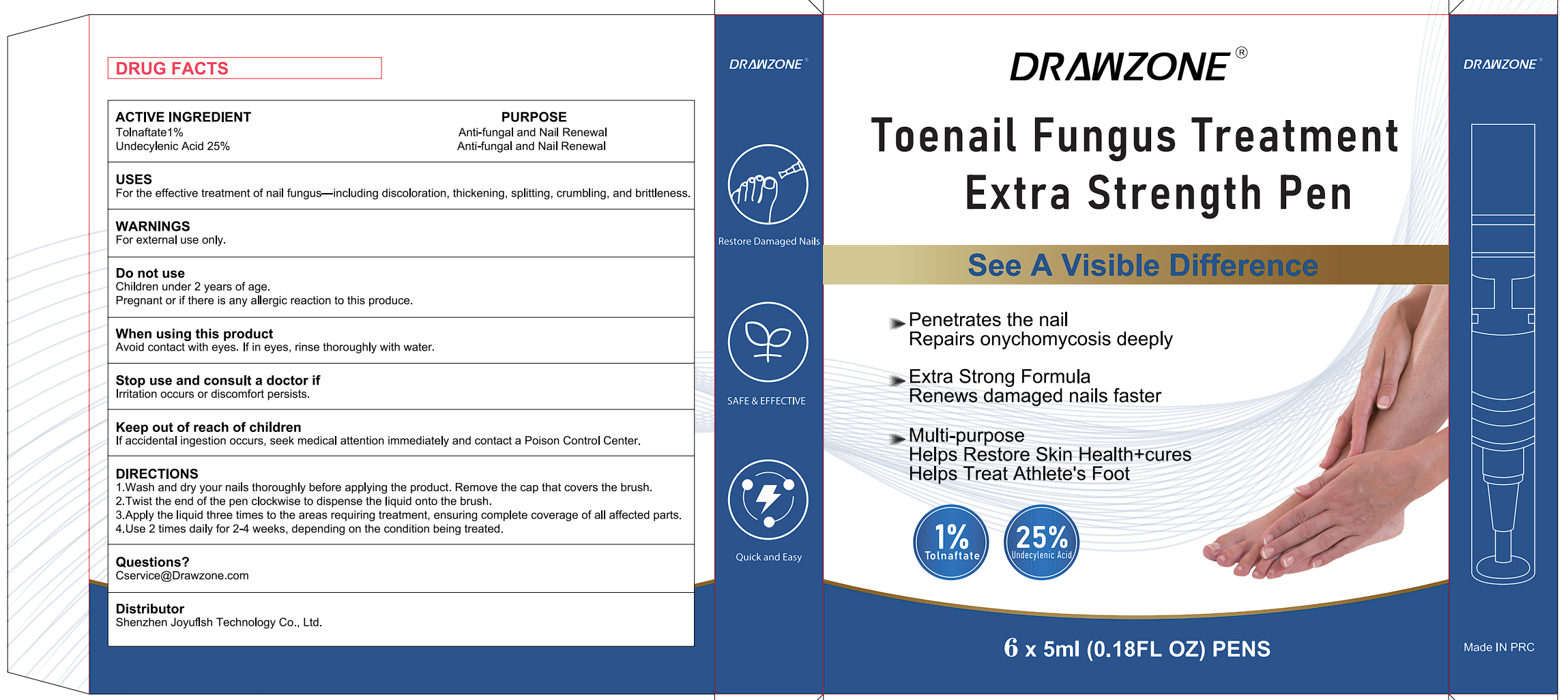 Pill image for 83766-107 Drawzone Toenail Fungus Treatment Pen