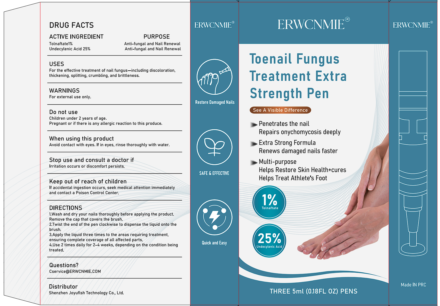 Pill image for 83766-108 Erwcnmie Toenail Fungus Treatment Pen