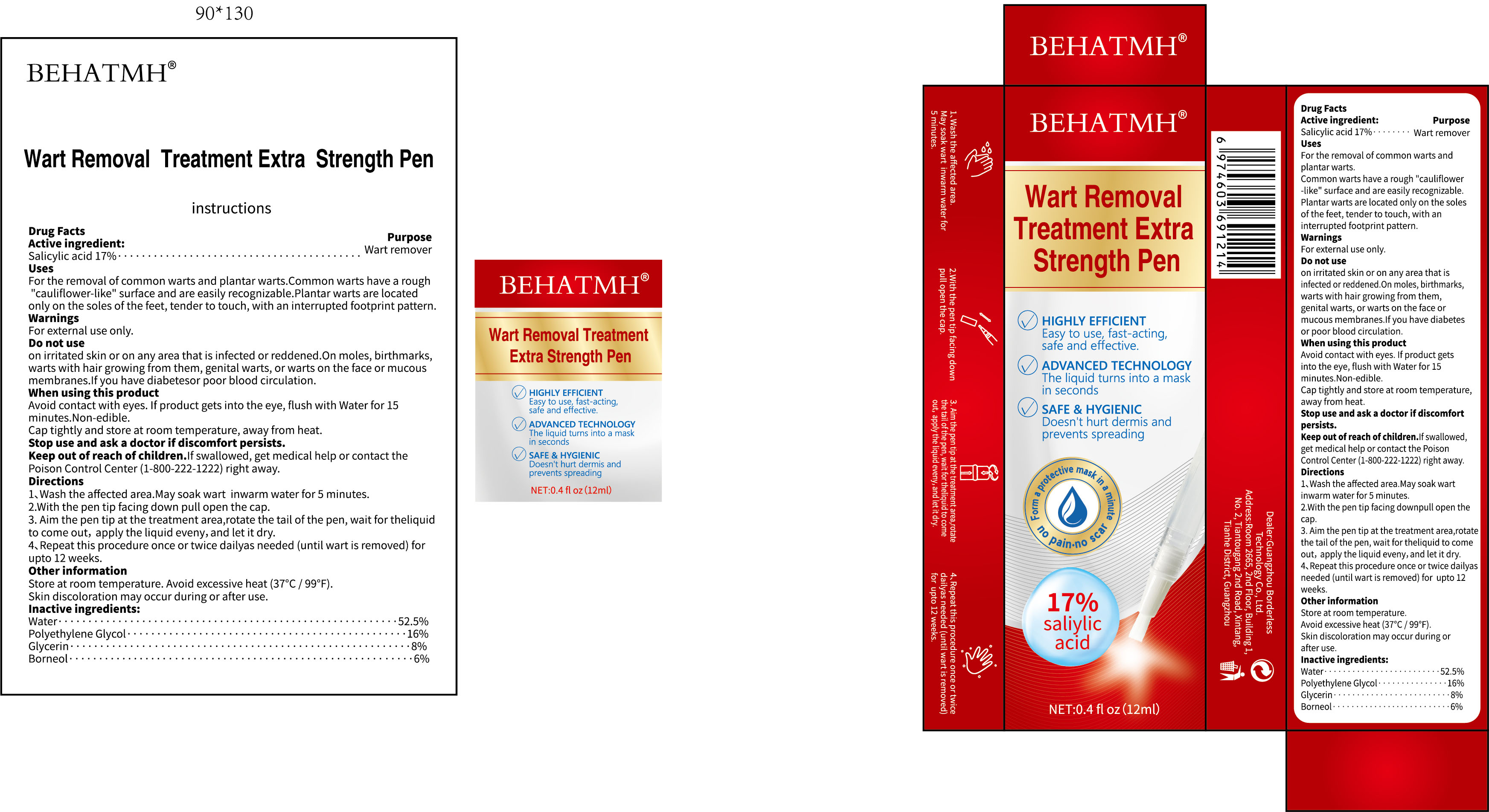 Pill image for 85304-015 Behatmh 17% Salicylic Acid Wart Remover Serum Pen