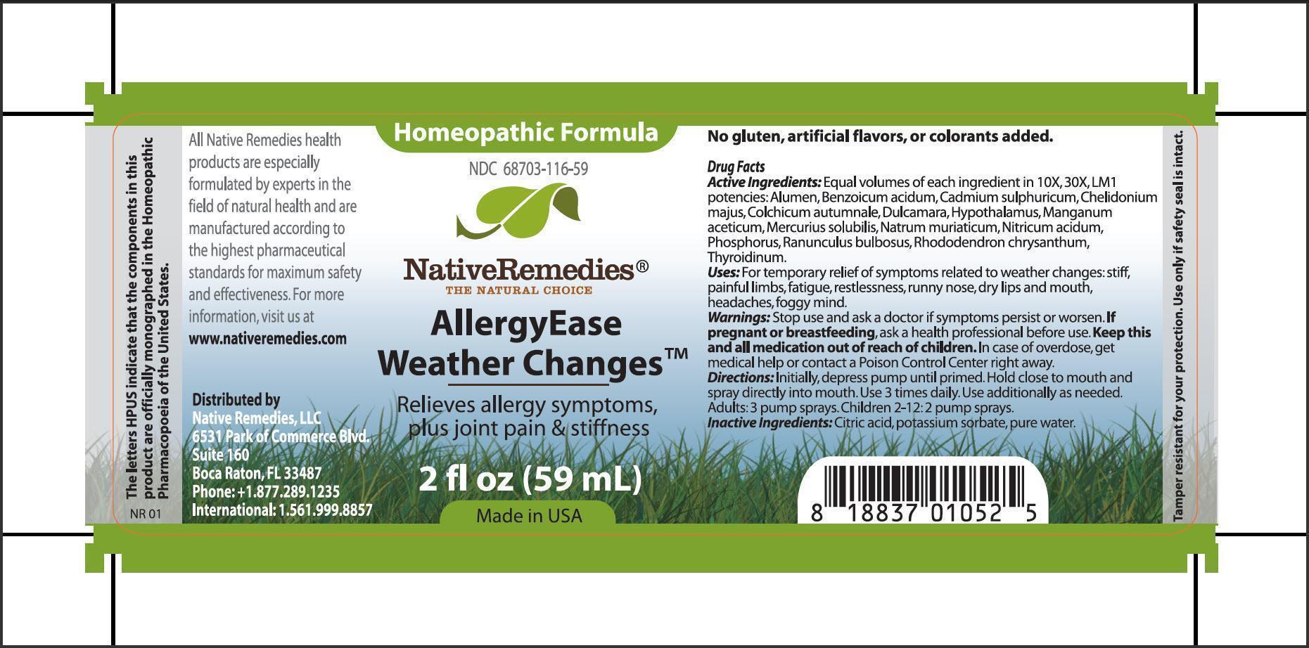 Pill image for Allergyease Weather Changes