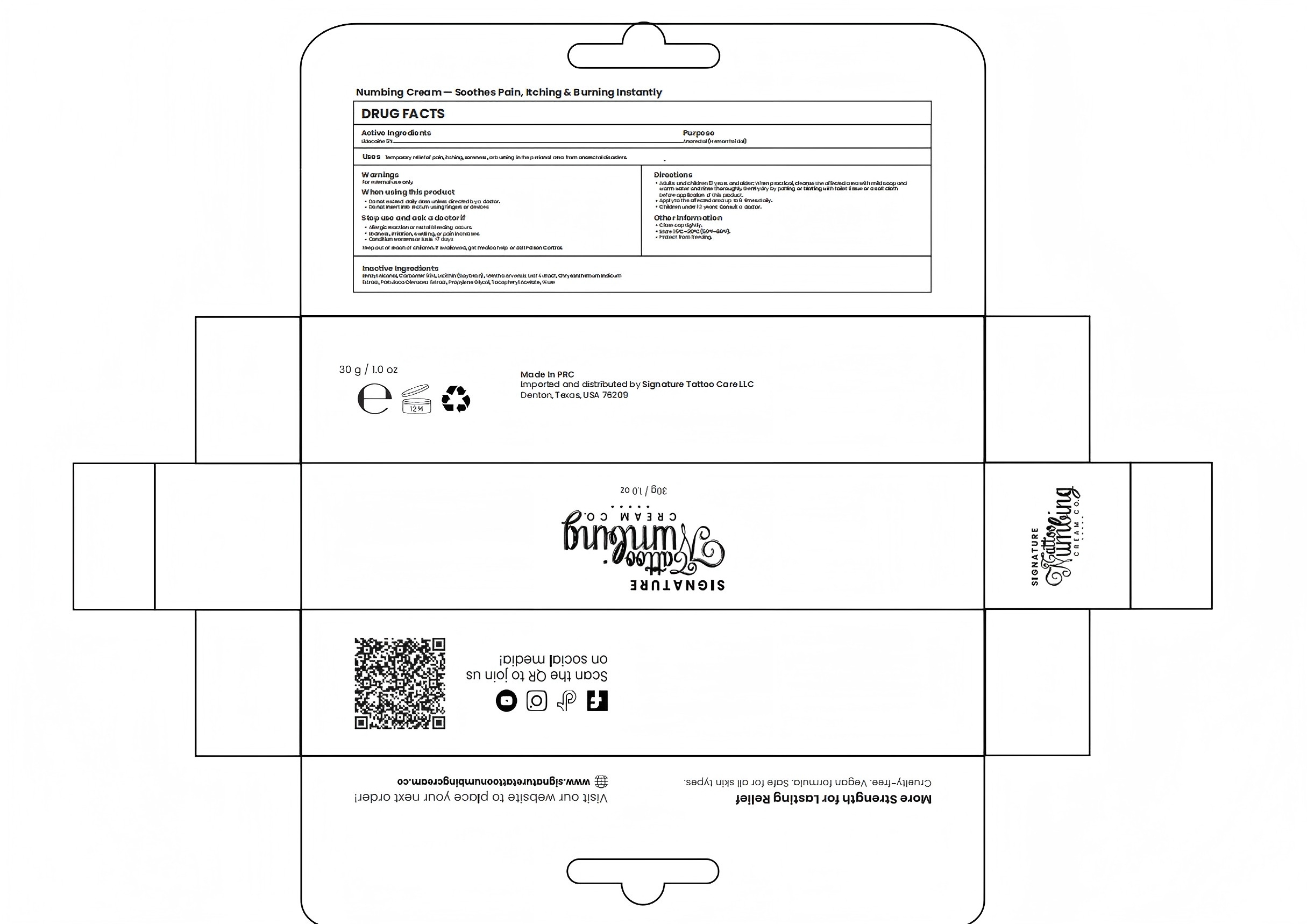 Pill image for Signature Numbing Cream 30g/ 1.0 Oz