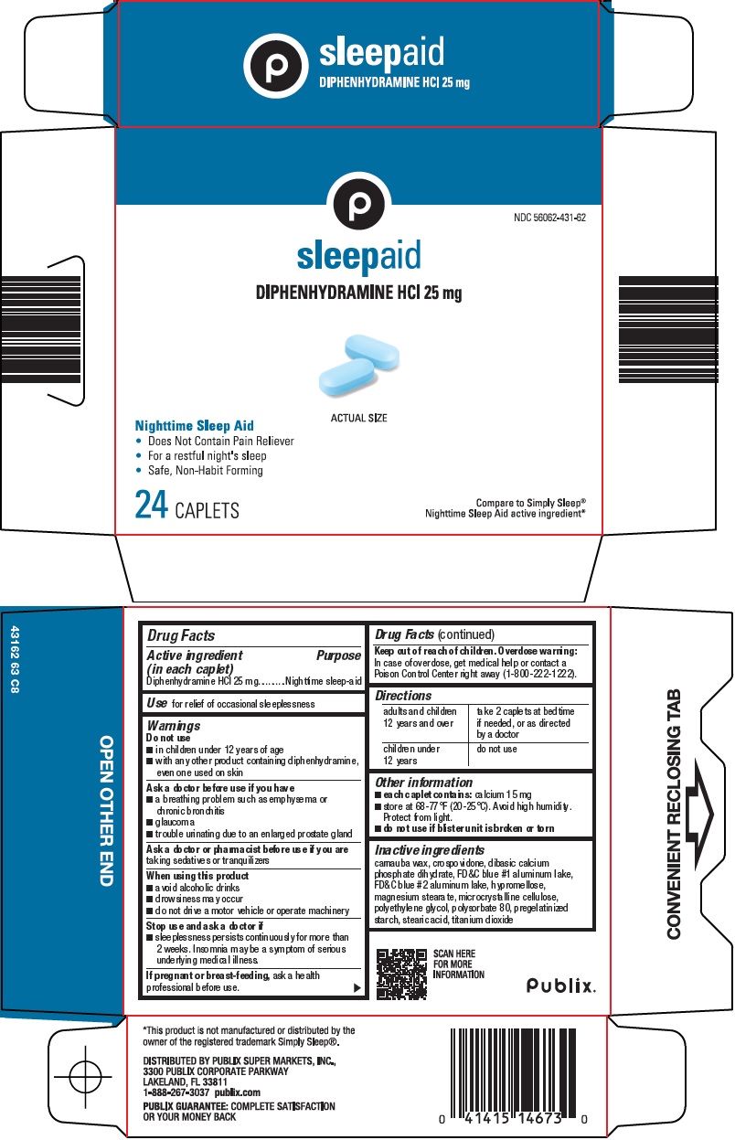 Pill image for Publix Super Markets, Inc. Sleep Aid Drug Facts