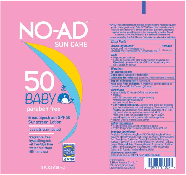 Pill image for No-ad Baby Spf 50 Ltn 5oz