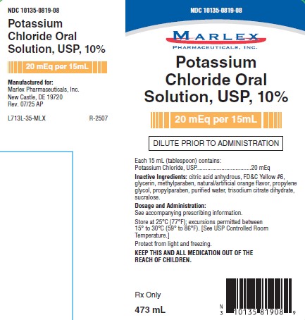 Pill image for These Highlights Do Not Include All The Information Needed To Use Potassium Chloride Safely And Effectively. See Full Prescribing Information For Potassium Chloride.